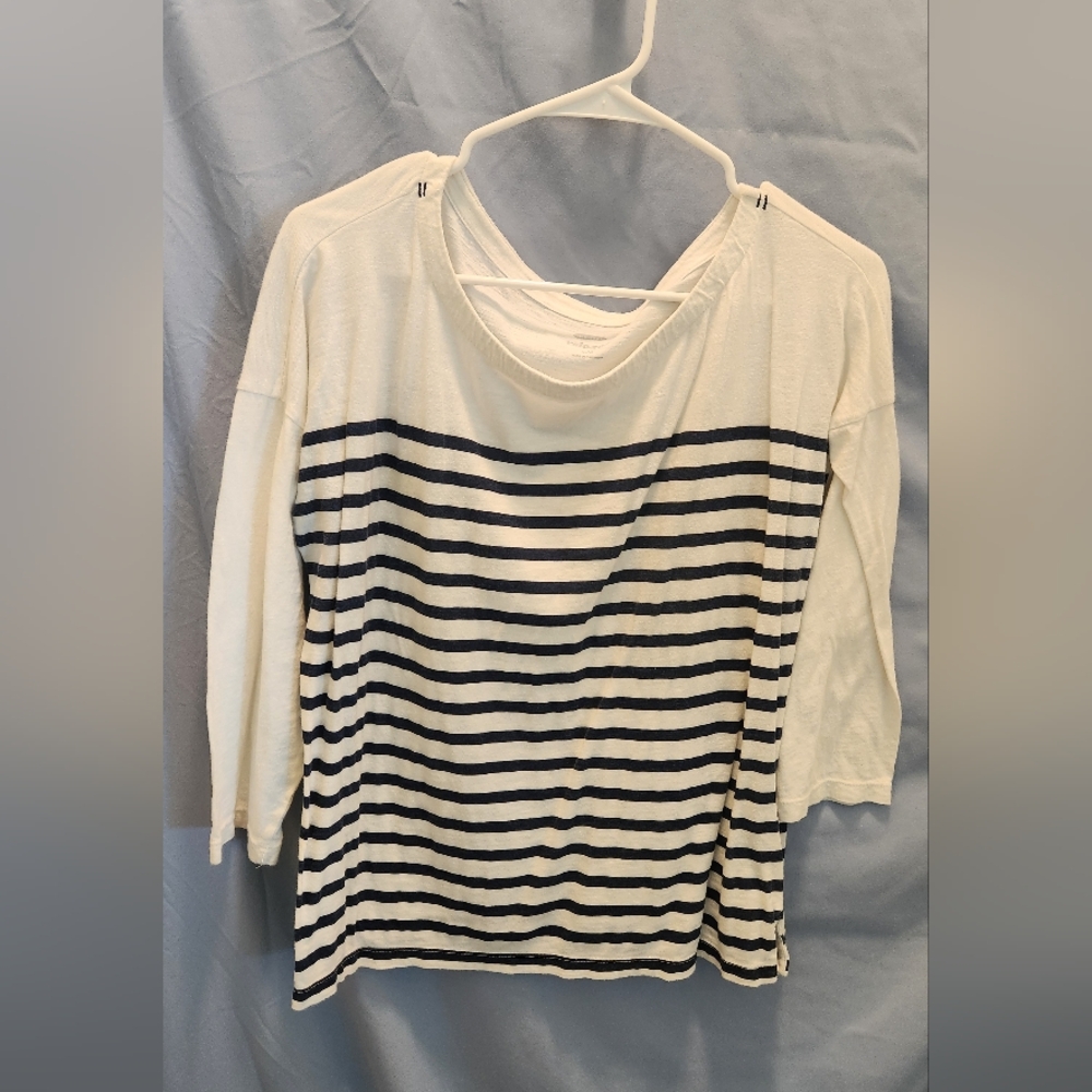 3/4 inch sleeve relaxed tee